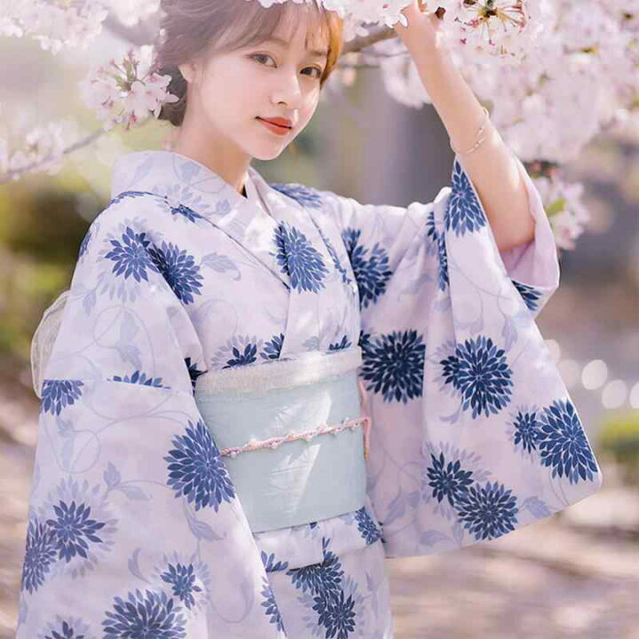楽天市場】レディース ファッション 和 かわいい 夏 女性 レトロ 着物 