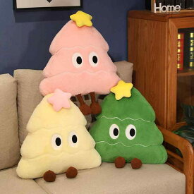 クッション 枕 ふわふわ 男の子 女の子 インテリア おもちゃ ぬいぐるみ 人形 かわいい ベビー 赤ちゃん 子供 プレゼント おすすめ 誕生日 ギフト クリスマス 贈り物 出産祝い クリスマスツリー