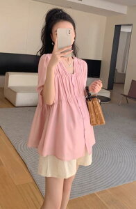 レディース ファッション 春夏 秋 かわいい おしゃれ マタニティ 妊娠中 ベビー 赤ちゃん シャツ ブラウス トップス パンツ ショート 短パン 薄手 シンプル ゆったり ボトムス 半袖