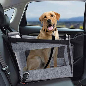 犬 猫 キャリー ペット 外出 バッグ ポータブル 運ぶ 外出 車 座席 カーシート 後部 汚れ防止 安全 シンプル 折りたたみ コンパクト ポケット 収納