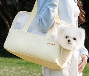 犬 猫 キャリー ペット 外出 バッグ ポータブル 運ぶ トート 通気性 シンプル かわいい おしゃれ セット リード 首輪 水筒 水 便利