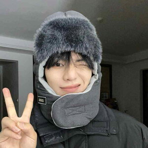 秋 冬 メンズ ファッション 男性 紳士 おしゃれ かっこいい モテる おすすめ 韓国 帽子 マスク サングラス 帽子 ベルベット 厚手 防寒 シンプル 高級 カジュアル フワフワ セット スキー ス
