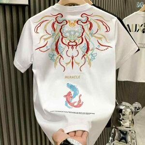 メンズ ファッション 春夏 秋冬 かっこいい オシャレ モテ 男性用 紳士服 服 韓国 シンプル 大人 エスニック 半袖 T シャツメンズラウンドネックカジュアル T シャツレイヤリングシャツ