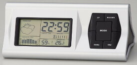 多機能時計 ウェザークロック　ステーション 記念品 粗品 販促 ノベルティ ばらまき 置時計 温度計 天気予報