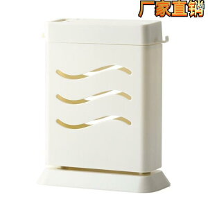 キッチン収納 簡易型 刀置 塑料製 水切り 壁掛け 菜切り包丁 パン切り包丁収納 ホワイト ブルー