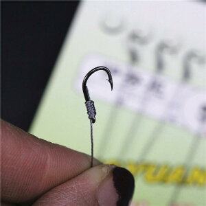 釣り針 仕掛け 5本 連結 防 entanglement 伊勢尼 丸世 ダブルフック 完成品(x10)