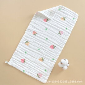 ベビー キッズ ハンカチ タオル 6重ガーゼ 綿100% 幼稚園 保育園 子供用 ミニタオル 薄手 吸水速乾 かわいい アニマル柄 25×25cm3