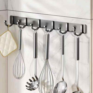 フック 浴室 洗面所 壁掛け ハンガーラック アルミ製 強力粘着 帽子掛け コート掛け 衣類収納 3連 4連 5連 6連 7連 8連