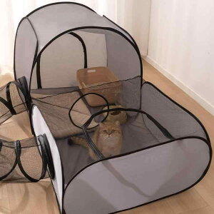 ペット ゲージ トンネル 犬 猫 折りたたみ サークル ケージ ハウス テント マット クッション 室内 屋外 コンパクト