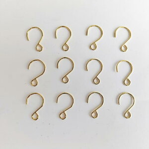 カーテン 水晶 ビーズ ステンレス S字 フック レール パーツ 照明 DIY ドア 珠のれん 留め具(x2)