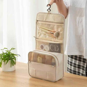 洗漱ポーチ メンズ 旅行用 出張 防水 収納バッグ 乾湿分離 洗面用具入れ 吊り下げ フック付き 化粧ポーチ グレー ブラック ネイビー オフホワイト ピンク 水色