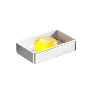 石鹸ケース レディース メンズ 壁掛け式 粘着テープ不要 水切り 石鹸置き ソープディッシュ 浴室 洗面所 収納 アルミ製