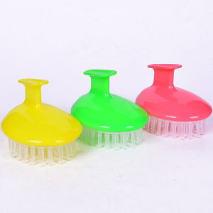 ヘアブラシ レディース メンズ エアクッション マッサージ シャンプーブラシ 洗髪ブラシ 頭皮マッサージ 軽量 柔らかい 沐浴 清潔(x3)