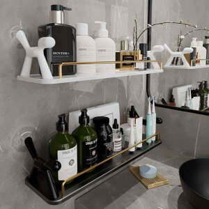 浴室 ラック 棚 洗面所 収納 壁掛け式 ステンレス 浴室用ラック ユニットバス 賃貸 おしゃれ ブラック ゴールド 黒 白