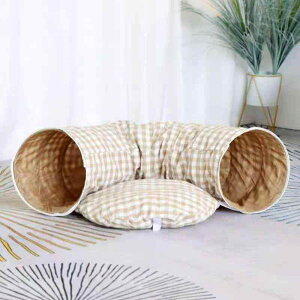 猫 ベッド 猫トンネル 折りたたみ式 保温 キャットハウス 秋冬用 ペット用 猫おもちゃ オレンジ 秋水グリーン(x2)