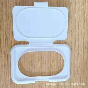 ウェットティッシュ ケース PP製プラスチック蓋 赤ちゃん ベビー用 携帯用 詰め替え おしりふき ふた 白(x10000)