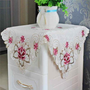 テーブルクロス ベッドサイドテーブル 蓋布 冷蔵庫 洗濯機 防塵カバー ティーテーブル カバー 万能クロス 電子レンジ 小さいテーブル 正方形 長方形(x2)