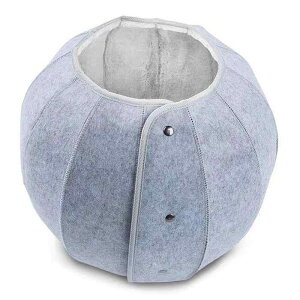 猫 ハウス 猫ベッド トンネル ケージ 半密閉型 折りたたみ 通年利用 多機能 フェルト 白 45cm(x100)