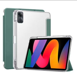 �^�u���b�g�P�[�X Redmi Pad SE 11�C���` �Ռ��z�� �X�^���h�@�\ TPU �\�t�g�P�[�X �r�W�l�X �X�^�C�� �S�ʕی� �����h�~ �u���b�N �p�[�v�� �O���[�� �s���N �O���[