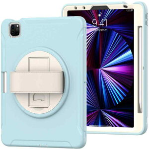 iPad �P�[�X �w�� �q�� Pro 11 TPU �O���� �X�^���h �n�[�h�P�[�X �� �u���[ �u���b�N �A�C�X�N���X�^���u���[ �~���g�O���[�� �G�������h�O���[�� �����F �R�[�����I�����W ���O���}�M�N�u���[ 