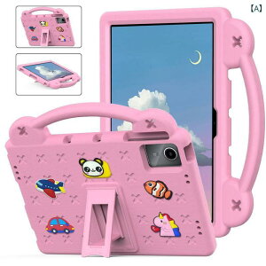 �^�u���b�g�P�[�X �q���p Lenovo ���VPad P11 J606 ���p EVA�f�� �ϏՌ� �����h�~ �X�^���h�@�\�t�� �s���N �u���[ �p�[�v�� �~���g�O���[�� �C�G���[ ���킢�� �J�[�g�D�[��