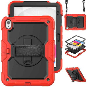 iPad �P�[�X �J�o�[ iPad10 iPad 109 iPad Pro 11 102 �V���R�� �S�ʕی� ��] �n���h�z���_�[ �X�g���b�v �Ռ��z�� �ϏՌ� �u���b�N �u���[ ���b�h �p�[�v�� ���C�g�u���[ �C�G���[�O���[�� �I�����W 