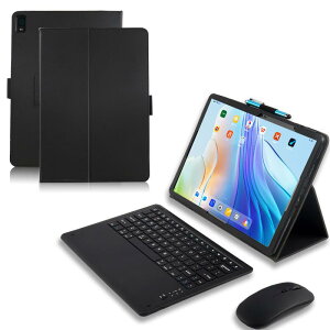 �^�u���b�g�P�[�X TCL NXTPAPER 12 Pro 122�C���` �S�ʕی� �X�^���h�@�\ �t�F�C�N���U�[ �u���b�N ������