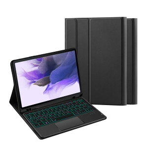 �^�u���b�g �L�[�{�[�h�J�o�[ �w�ʕی�P�[�X �y���z���_�[�t�� Bluetooth ���C�����X �u���b�N Samsung Tab S9 FE A9+ A8 S8 S7 S6 Lite 11�C���` 124�C���` ���� ���^ �y�� �����^�� �Ռ��z��3