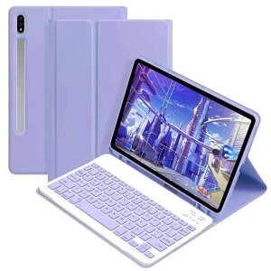 �^�u���b�g�P�[�X S7 FE S7 Plus S9 Plus �L�[�{�[�h�t�� �J�o�[ �y���z���_�[�t�� ���C�����X Bluetooth ���^ �y�� �p�[�v�� �s���N �X�J�C�u���[ �O���[�� �u���b�N