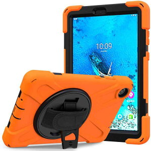 �^�u���b�g�P�[�X Lenovo Tab M8 8�C���` TB-8705F �V���R�� �ی� �Ռ��z�� �X�g���b�v�t�� �r�W�l�X �� �� �� �� �� �I�����W ���ʕ� ���[�Y���b�h3