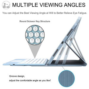 iPad ��10���� 109�C���` iPad 97�C���`�i/�j/air2 �L�[�{�[�h�t���P�[�X �J�o�[ �}�O�l�b�g�z�� TPU���U�[�� �V���v�� ���n ���C�z�� ���C�����X Bluetooth �^�b�`�p�b�h�t��