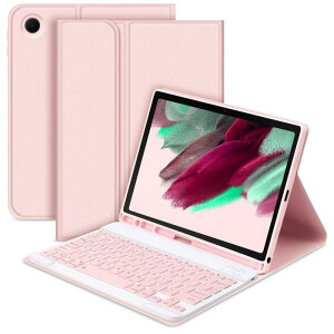 �^�u���b�g�P�[�X �L�[�{�[�h�t�� Samsung Tab A9 87�C���` 11�C���` TPU �ϏՌ� �X�^���h�@�\ ���M ���C�z�� �����h�~ �u���b�N �s���N �O���[�� �u���[