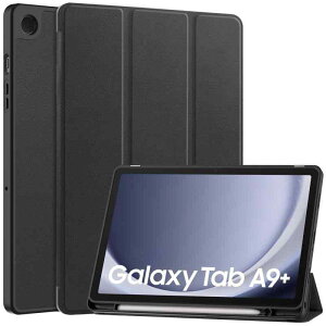 �^�u���b�g�P�[�X �O�� Galaxy Tab A9 Plus �J�o�[ �X�^���h�@�\�t�� TPU �Ռ��z�� ���h�~ �S�ʕی� �V���v�� �r�W�l�X �X�}�[�g