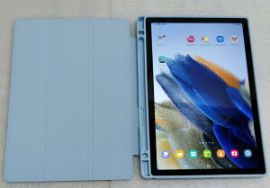 �^�u���b�g�P�[�X Samsung A8 X200 X205 TPU �A�N���� �y���z���_�[�t�� �����h�~ �J�o�[ �Ռ��z�� �ی� ���h�~ �u���b�N �s���N�n �O���[�� �p�[�v�� �u���[3