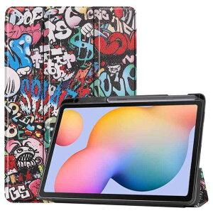 �^�u���b�g�P�[�X Samsung Tab S6 Lite 104 P610 P615�p ���U�[�P�[�X �y���z���_�[�t�� �V���R�� �\�t�g�P�[�X �O�܂�X�^���h ��� �􉽊w�͗l �S�� �ǉ� �A�t���J ��� ����A�W�A �k�� ���A�W�A 