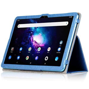 �^�u���b�g�P�[�X TCL TAB Pro 5G �S�ʕی� PU���U�[ �X�^���h�@�\�t�� 255cm 168cm 16cm �u���[ �u���b�N �r�W�l�X3