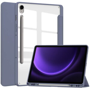 �^�u���b�g�P�[�X Samsung Tab S9 FE ���U�[ ���؊� �X�}�[�g �A�N���� �O�܂� �y���z���_�[�t�� �Ռ��z�� �X�^���h�@�\ �n�� �� �s���N�n �� �V��F ���x���_�[3