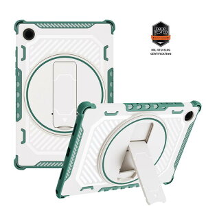 �^�u���b�g�P�[�X ��]�X�^���h�t�� �ϏՌ� �h�o Galaxy Tab A8 (35cm) X200 X205 �����h�~ ���@�\ �r�W�l�X �V���v�� ���킢�� �s���N�n �O���[�� �O���[ �u���[ �u���b�N