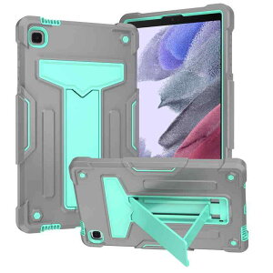 �^�u���b�g�P�[�X Samsung Tab A7 Lite T220 T225 �V���R�� �ϏՌ� �X�^���h�@�\�t�� �J�o�[ �u���b�N �u���[ �s���N3