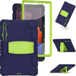 �^�u���b�g�P�[�X �q���p Samsung Tab S8 Plus S7 Plus S7 FE �V���R�� �Ռ��z�� �X�^���h �y���z���_�[�t�� �u���b�N ���b�h �l�C�r�[ �u���[ �O���[�� �s���N3