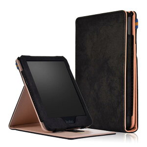 �^�u���b�g�P�[�X Kobo clara HD �N���f�� �t�F�C�N���U�[ �X�^���h�@�\�t�� ���n �n���h�z���_�[�t�� �u���b�N
