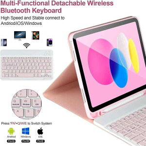 iPad Air �P�[�X �L�[�{�[�h�t�� iPad Air7 6 ���C�z�� ���O���\ Bluetooth M3�y���z���_�[�t�� �^�u���b�g�ی�P�[�X �J�o�[ �X�^���h�@�\ �u���b�N �s���N ���b�h �C�G���[ �O���[��