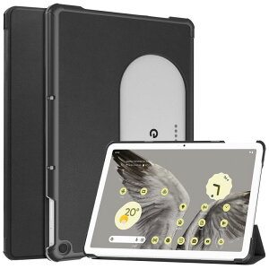 �^�u���b�g�P�[�X Google Pixel Tablet �^ �J�o�[ �O�܂� �X�^���h �Ռ��z�� �n�[�h�P�[�X �r�W�l�X �X�}�[�g �X���� ���^ �y�� �u���b�N �l�C�r�[ �p�[�v�� ���b�h �O���[ �O���[�� ���[�Y�S�[