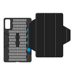 �^�u���b�gPC�P�[�X ���C�z�� Lenovo ���m�{ Y700 ��l���� 88�C���` �X�^���h�@�\ �n�[�h�P�[�X �􉽊w�͗l ���M �ϏՌ� �u���b�N3