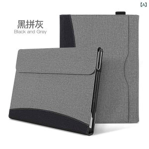 �^�u���b�g�P�[�X Surface Pro 12 11 10 9 8 7 PU���U�[�P�[�X Surface Go 4 3 2 1 ���p �X�^���h�@�\ �ϏՌ� ���h�~ �����h�~ ���^ �y�� �u���b�N �O���[ �u���[