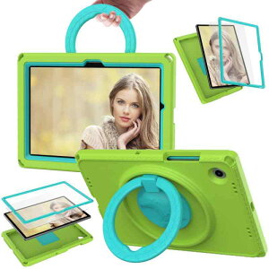 �^�u���b�g�P�[�X �q���p �y�� EVA�f�� �ϏՌ� Samsung TAB A8 105 X200/X205/X207 �s���N �u���b�N ���O���[�� �G�������h �p�[�v�� �z�b�g�s���N