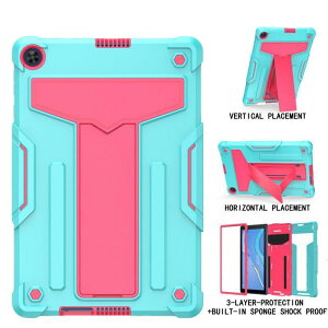 �^�u���b�g�P�[�X MediaPad T10/T10S ���p �X�^���h�@�\ �ϏՌ� �ی� 101�C���` �����h�~ �n�[�h�P�[�X ��v