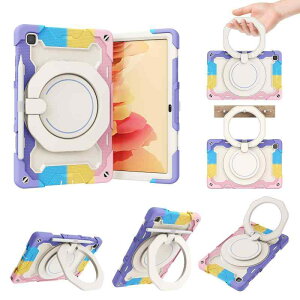 �^�u���b�g�P�[�X Samsung TAB A8 PC�� �n�[�h�P�[�X �ϏՌ� �X�^���h�@�\�t�� 360�x��] �����h�~ �L�Y�h�~ �r�W�l�X �u���b�N �l�C�r�[ ���b�h �s���N �O���[�� �u���[