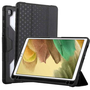 �^�u���b�g�P�[�X Samsung Tab A8 105 X200 X205 �ϏՌ� �O�܂� �X�^���h �Ռ��z�� TPU���U�[ �����h�~ �r�W�l�X ���i�g�� �u���b�N3