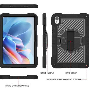 �^�u���b�g�P�[�X HUAWEI Matepad 115 air 115S SE11 11�C���` �ϏՌ� �V���R�� �S�ʕی� �����h�~ �X�^���h�@�\ �V�����_�[�X�g���b�v�t�� �u���b�N